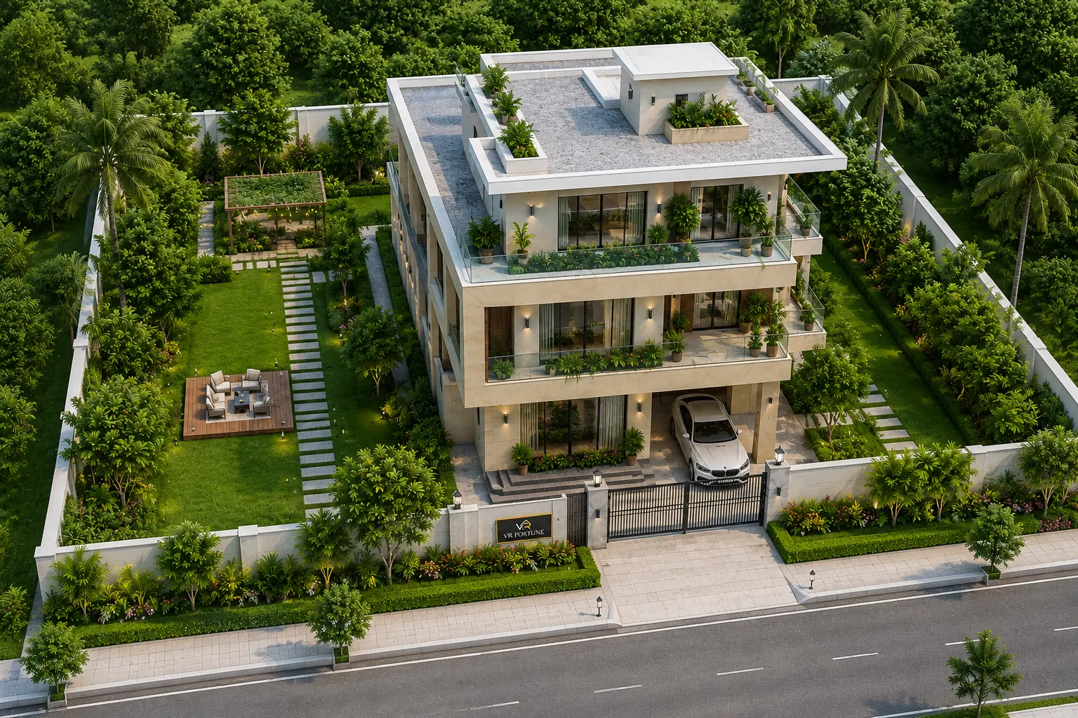 Modern luxury villa